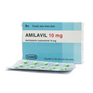 Thuốc Amilavil 10mg Hasan điều trị trầm cảm, đau thần kinh (4 vỉ x 15 viên)
