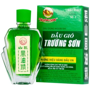 Dầu gió Trường Sơn 6ml dùng hỗ trợ trường hợp cảm, ho, sổ mũi, nhức đầu (12 chai)