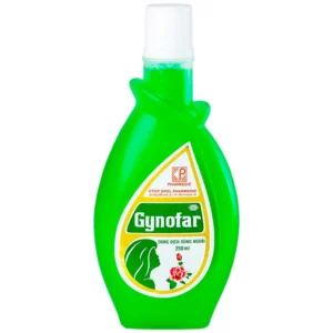 Dung dịch vệ sinh Gynofar Pharmedic điều trị ngứa âm hộ, viêm âm đạo, huyết trắng (250ml)